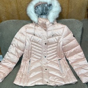 Nautica Pink Puffer Coat size Large